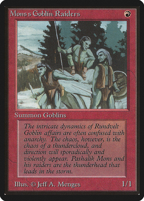 Mons's Goblin Raiders (LEB)