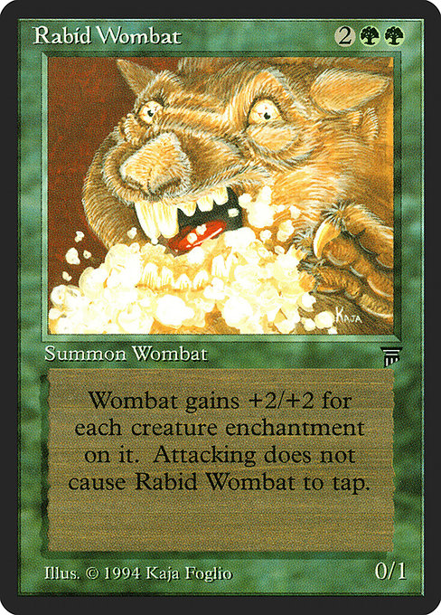 Rabid Wombat (LEG)