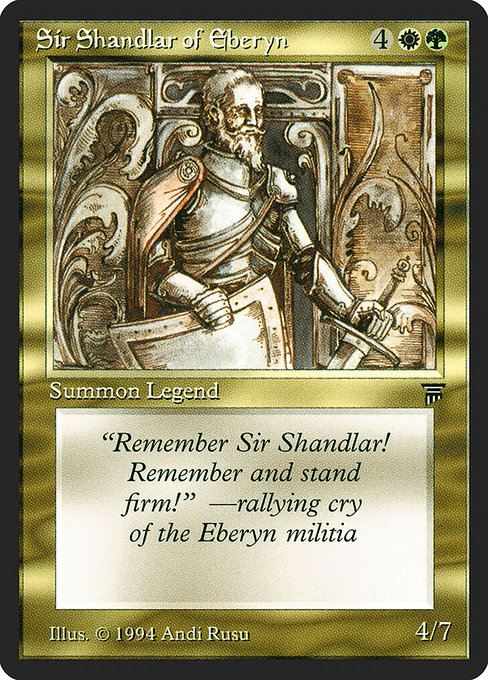 Sir Shandlar of Eberyn (LEG)